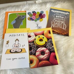💥10/$10 Colorful Greeting Card Set